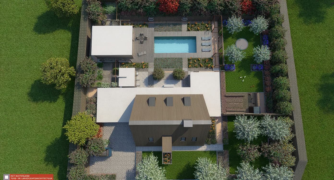 AI 3D – Zwemmen in de Laagte (vogelvlucht)